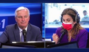 Michel Barnier dénonce les "propos indignes" de Jean-Luc Mélenchon