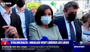 Anne Hidalgo sur le crack à Paris: "Fin juin, le jardin d'Eole doit redevenir un jardin pour les riverains, les usagers, les enfants"