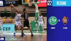 Limoges vs. Le Mans (84-88) - Résumé - 2020/21