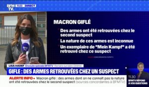 Macron giflé: des armes et un exemplaire de "Mein Kampf" retrouvés chez le second suspect