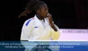 Mondiaux (F) - Cinquième titre mondial en judo pour Clarisse Agbegnenou en -63 kg