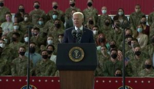 "Les États-Unis sont de retour": les premiers mots de Joe Biden après son arrivée en Europe