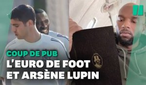 Pour l'Euro, Arsène Lupin s'invite jusque dans les posts Instagram des joueurs