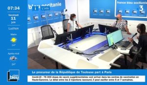 11/06/2021 - La matinale de France Bleu Occitanie