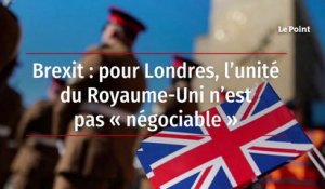 Brexit : pour Londres, l’unité du Royaume-Uni n’est pas « négociable »