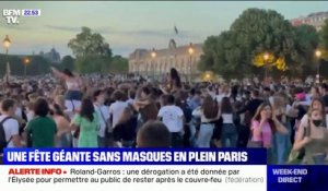 Une fête géante se déroule sur l'esplanade des Invalides à Paris