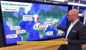 Lutte contre le terrorisme : où sont situés les militaires français dans le monde ?
