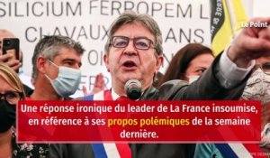 « Marche des libertés » - Jean-Luc Mélenchon enfariné dès le départ