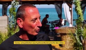 Corse : des plages interdites d’accès à la suite d’une pollution aux hydrocarbures proche des côtes