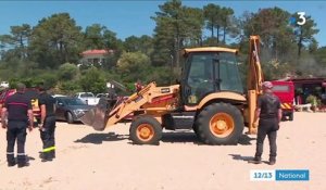 Haute-Corse : trois jours après le dégazage sauvage d’un bateau, le nettoyage se poursuit sur la plage de Solaro