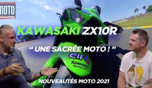 Kawasaki ZX10R, une sacré moto Essai Mot Magazine