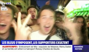 Des images de liesse partout en France lors de la victoire des Bleus contre l'Allemagne