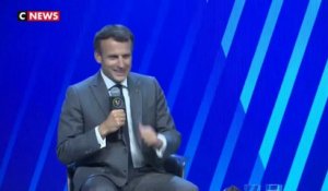 Emmanuel Macron à VivaTech