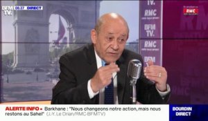 Fin de l'opération Barkhane: "Nous transformons notre action au Sahel, mais nous y restons", explique Jean-Yves Le Drian
