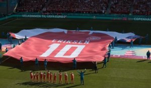 Danemark-Belgique : le match s'arrête en hommage à Christian Eriksen