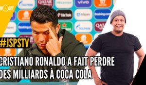 Je sais pas si t'as vu... Cristiano Ronaldo fait perdre des milliards à Coca Cola