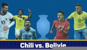 Copa America - Le Chili assure le minimum contre la Bolivie