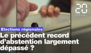 Elections régionales : Vers une abstention record