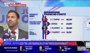 Régionales en Bourgogne-Franche-Comté: Julien Odoul appelle à un "sursaut démocratique"