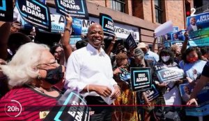 États-Unis : Eric Adams, un ancien policier noir candidat à la mairie de New York