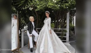 Il bellissimo abito da sposa di Miranda Kerr