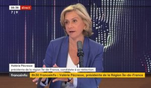 Régionales en Ile-de-France : Valérie Pécresse promet de créer "des centres de vaccination éphémères et itinérants dans les départements ruraux"