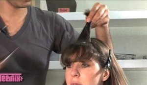 Comment entretenir une frange  Conseils vidéo entretien de sa frange par un coiffeur-créateur