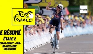 Tour de France 2021 : le résumé de l'étape 2