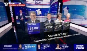 Grand-Est: la liste Union des Gauches de Jean Rottner remporte les élections régionales