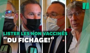 "Fichage" ou nécessité? Ces députés réservés sur le partage de la liste des non-vaccinés