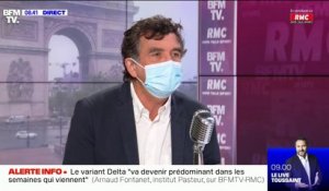 Arnaud Fontanet face à la menace du variant Delta: "Profitons de l'été pour se faire vacciner"