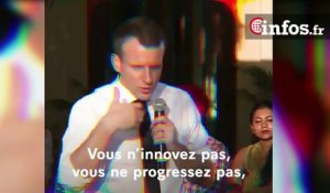 Macron: "Le combat pour l'égalité entre les femmes et les hommes est encore loin d'être gagné"