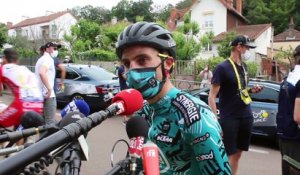 Tour de France 2021 - Franck Bonammour : "Je ne m'attendais pas être devant, on ne s'attendait pas à ça !"