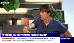 Nicolas Hulot: "À terme, on doit sortir du nucléaire"