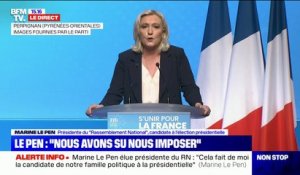 Marine Le Pen sur la présidentielle: "Cette victoire, nous allons la chercher"