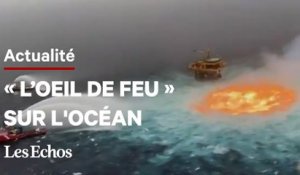 Une fuite de gaz sur un pipeline au Mexique provoque un incendie à la surface de l’océan