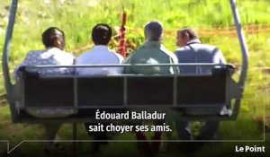 Juillet 1996 : Edouard Balladur balade ses amis politiques à Chamonix
