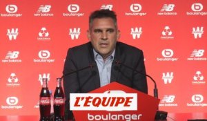 Gourvennec : « C'est dans les erreurs qu'on se bonifie » - Foot - L1 - Lille