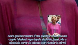 Charlene de Monaco triste - elle sort du silence pour évoquer son couple avec le prince Albert