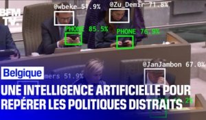 Une intelligence artificielle permet de repérer les Parlementaires belges distraits pendant les séances