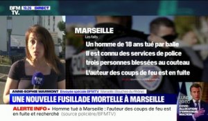 Marseille: un homme tué par arme à feu et trois blessés au couteau près d’une école maternelle
