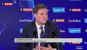 Clément Beaune : «Je ne suis pas un enfermiste, je suis pour la libre circulation en Europe, mais à une condition de sécurité, c'est le pass sanitaire»