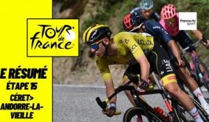 Tour de France 2021 : le résumé de l'étape 15
