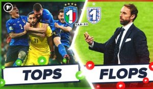 Les Tops et Flops d'Italie-Angleterre