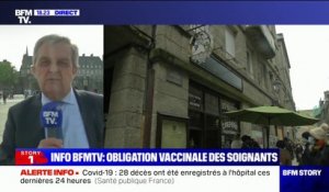 Vaccination obligatoire des soignants: "C'est une décision qui doit être prise", selon le maire de Saint-Malo (LR)