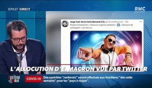 #Magnien, la chronique des réseaux sociaux : L'allocution d'Emmanuel Macron vue par Twitter - 13/07