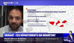 Variant Delta: le vice-président de la région Occitanie évoque "le début d'une 4e vague qui arrive très rapidement"