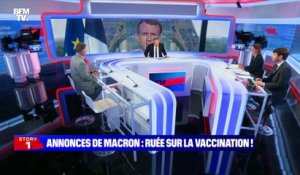 Story 1 : Ruée sur la vaccination après les annonces d'Emmanuel Macron - 13/07