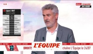 La chaîne L'Équipe diffuseur du multiplex de L2 - Foot - Media