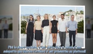 Marion Cotillard à Cannes - après le cycliste, elle ose… la salopette !
